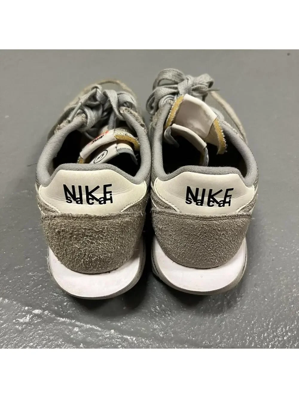 Nike Gray Ldv Waffle X Sacai X Fragment Design